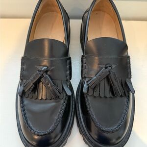 Isabel Marant Black Frezza Loafers 40
